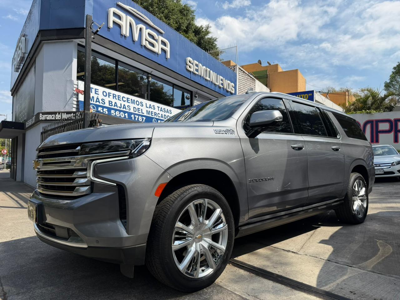 Chevrolet Suburban High Country 6.2L Blindada 2021